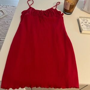 Princess Polly Red Ruched Bodycon Dress